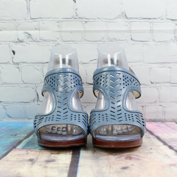 Adrienne Vittadini Slingback Heels Sandals Sz 10 M - Picture 4 of 9